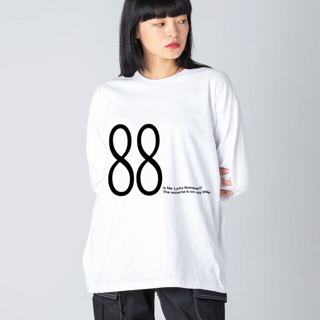 HILOMIOの88 ビッグシルエットロングスリーブTシャツ