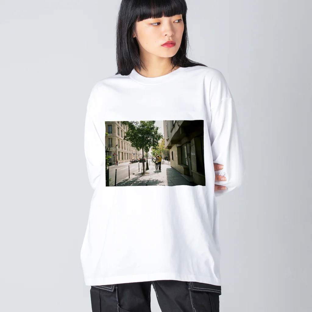 tsukaoのパリの恋人 Big Long Sleeve T-Shirt