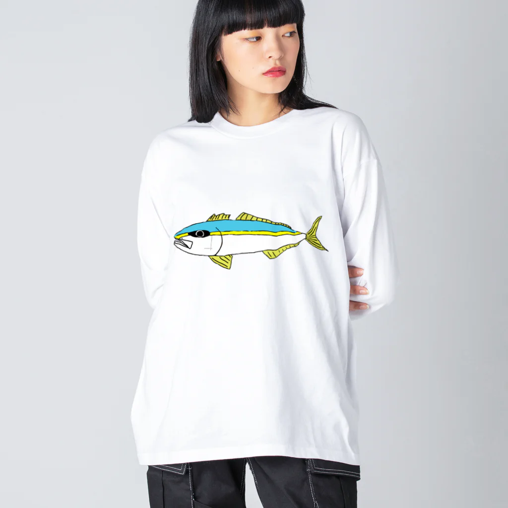 HARU_Designの私ワカシ ビッグシルエットロングスリーブTシャツ