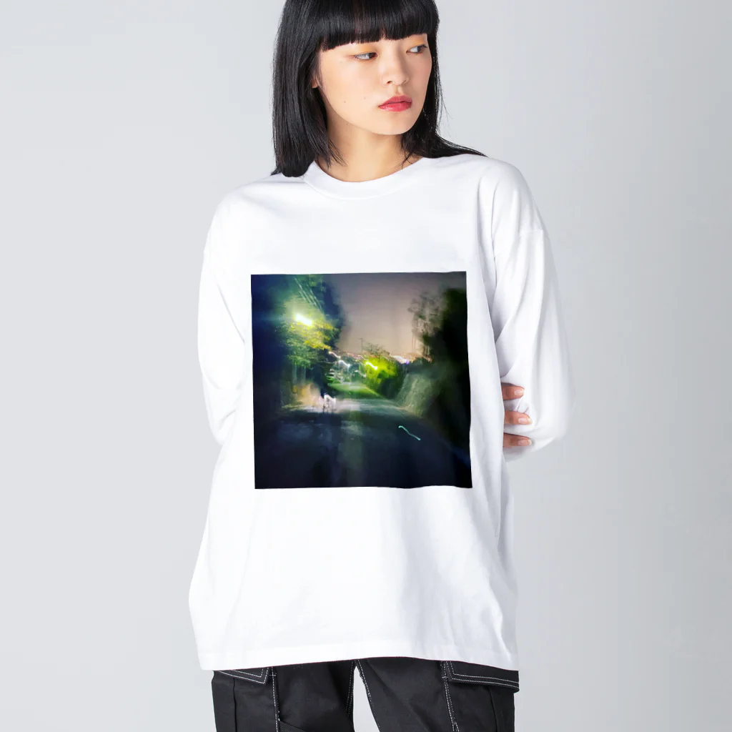 エモいTシャツ屋さんのエモいチャリ走住職T Big Long Sleeve T-Shirt