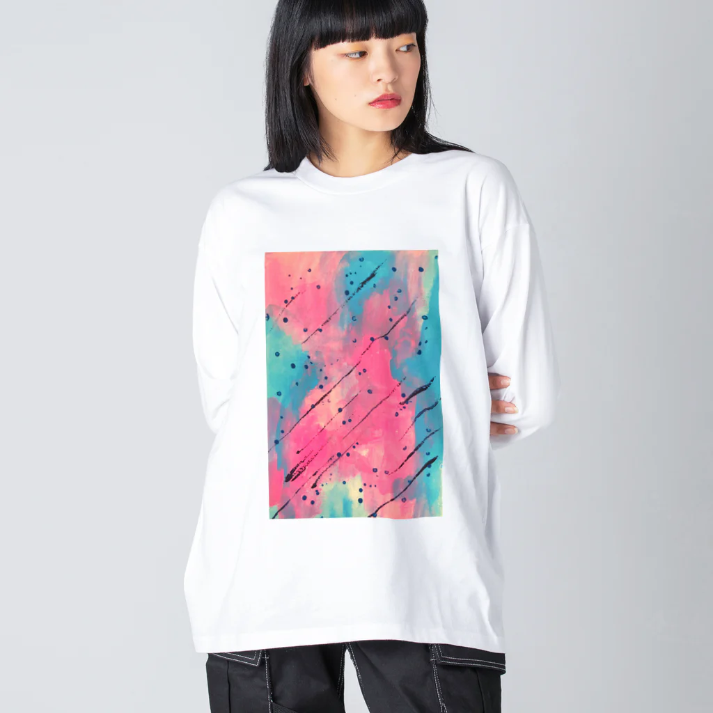 三姉妹とウフフのお店の変移 Big Long Sleeve T-Shirt