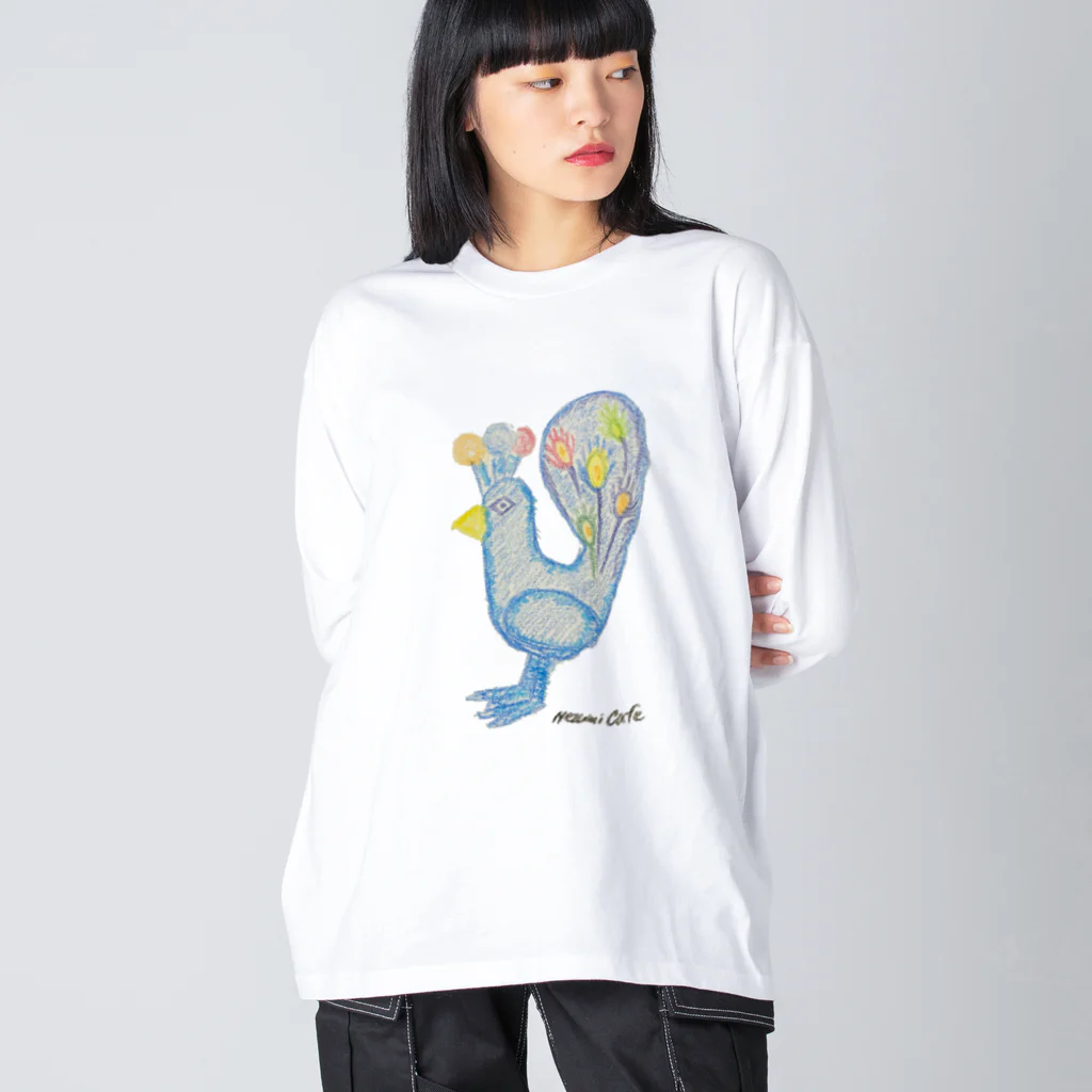 Nezumi Cafeのメキシカンクジャク Big Long Sleeve T-Shirt