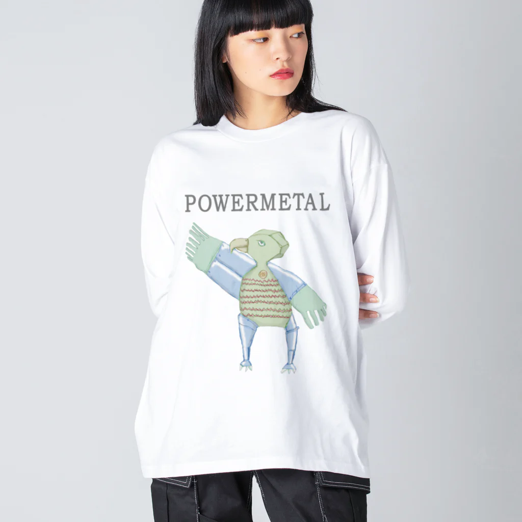 ルルンパ・エンターテイメントのパワーメタル Big Long Sleeve T-Shirt