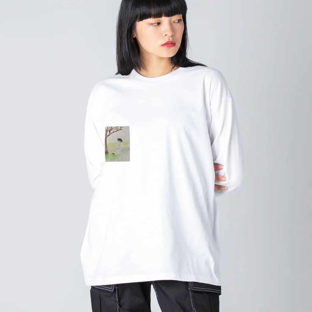 具readingの静 Big Long Sleeve T-Shirt