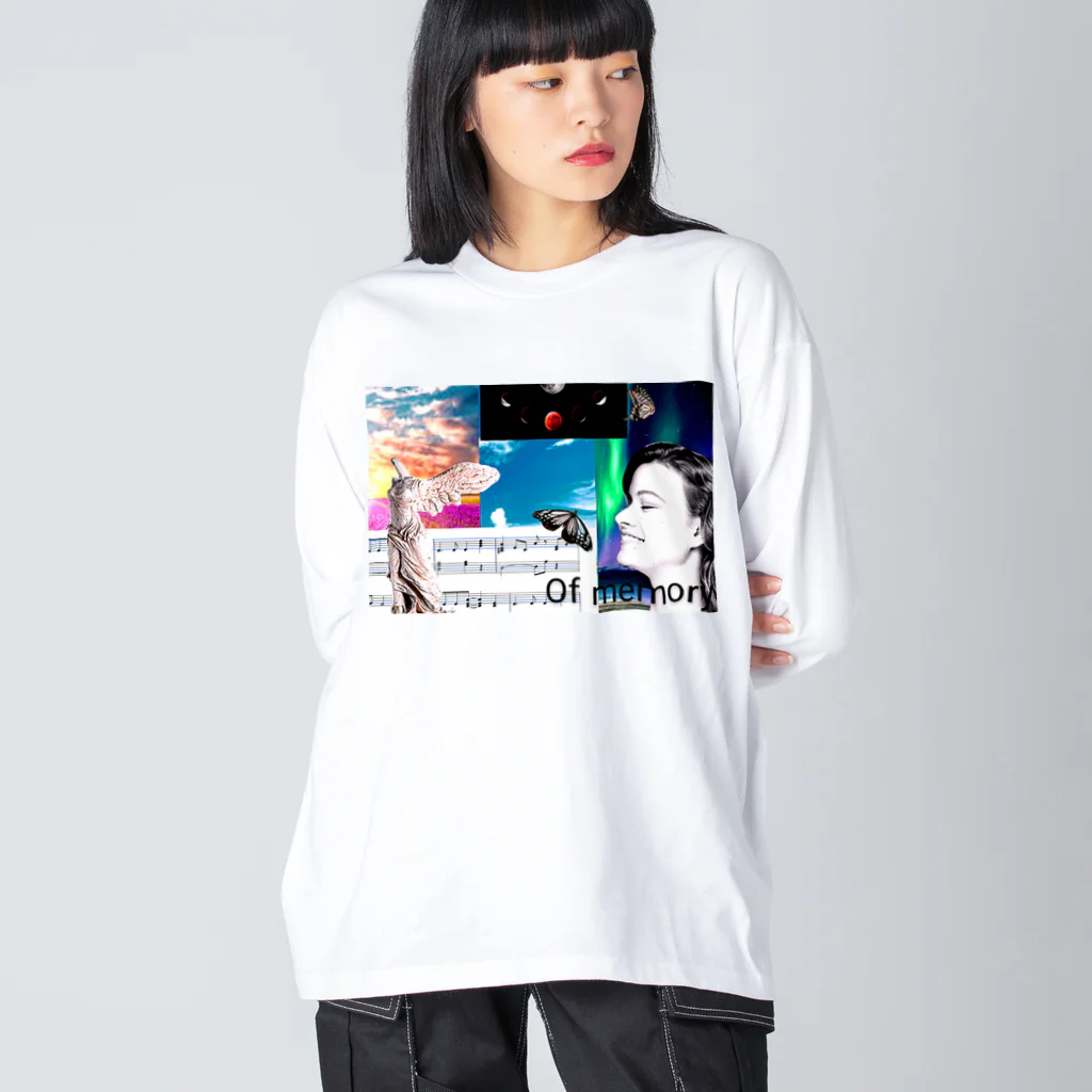 Lela1のOf memory ビッグシルエットロングスリーブTシャツ