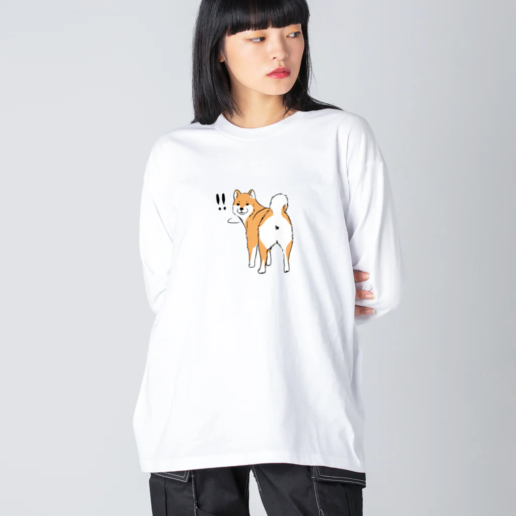 Andiamoのしばのおしり Big Long Sleeve T-Shirt