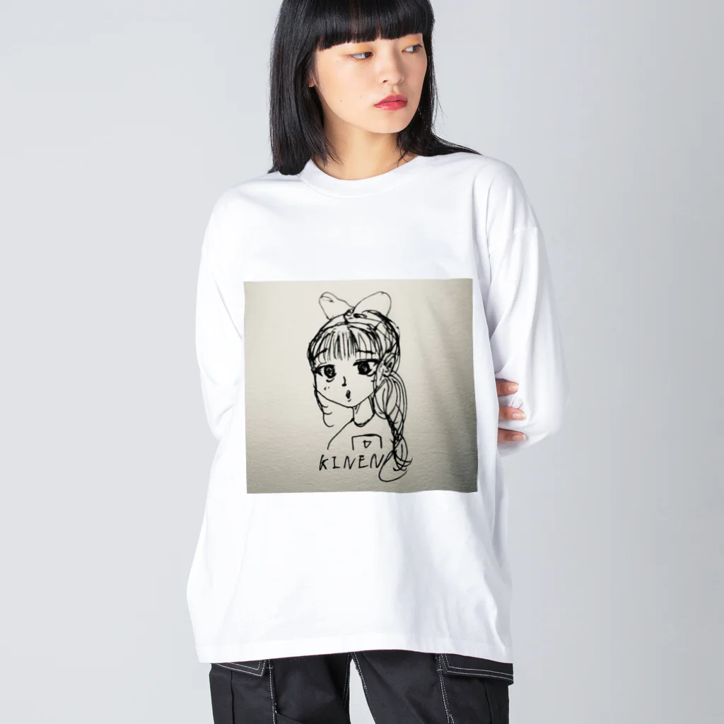 えりすちゃんねる　のマンデリンブルーリントン Big Long Sleeve T-Shirt