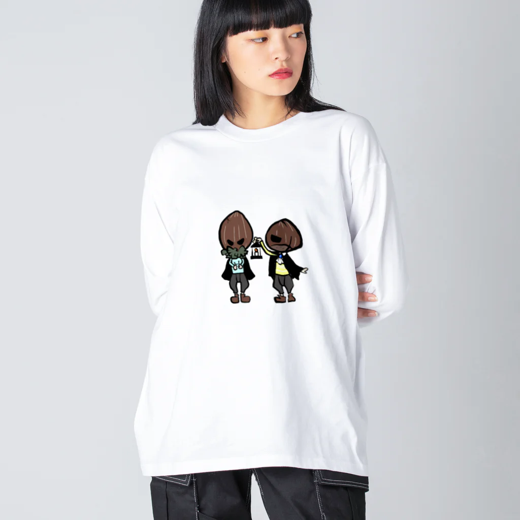 ミチル猫のお店の小人のハロウィン Big Long Sleeve T-Shirt