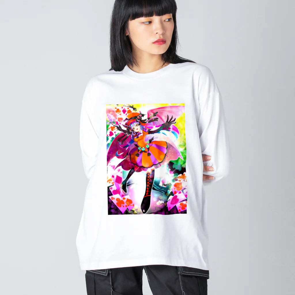 森田まよりの2021年ハロウィン（全身） Big Long Sleeve T-Shirt