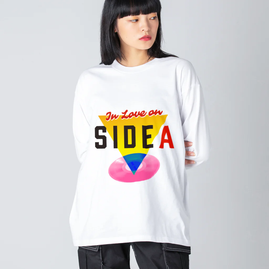 studio606 グッズショップのIn Love on SIDE A Big Long Sleeve T-Shirt