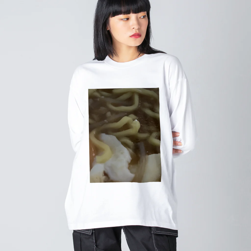 ぽいの最近食べた袋麺 Big Long Sleeve T-Shirt