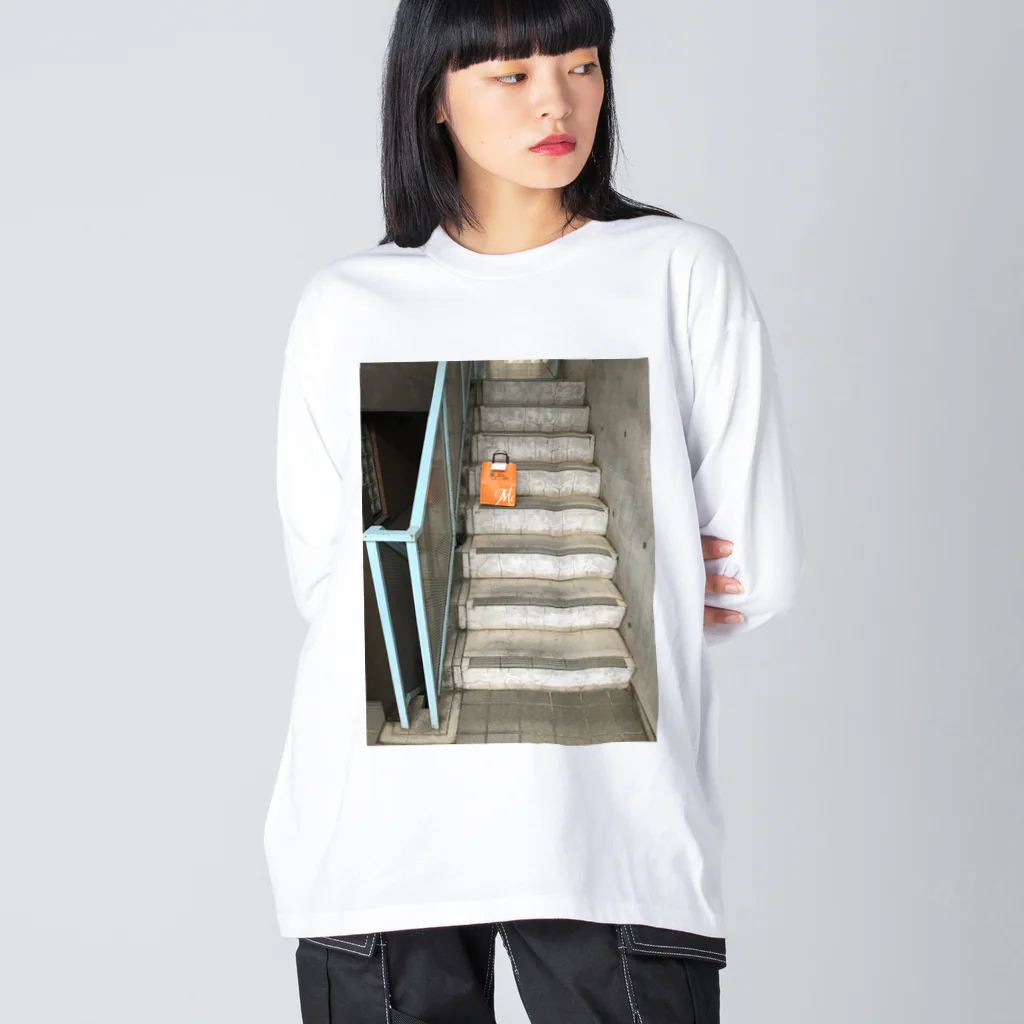 EijiPonの置き配２ Big Long Sleeve T-Shirt