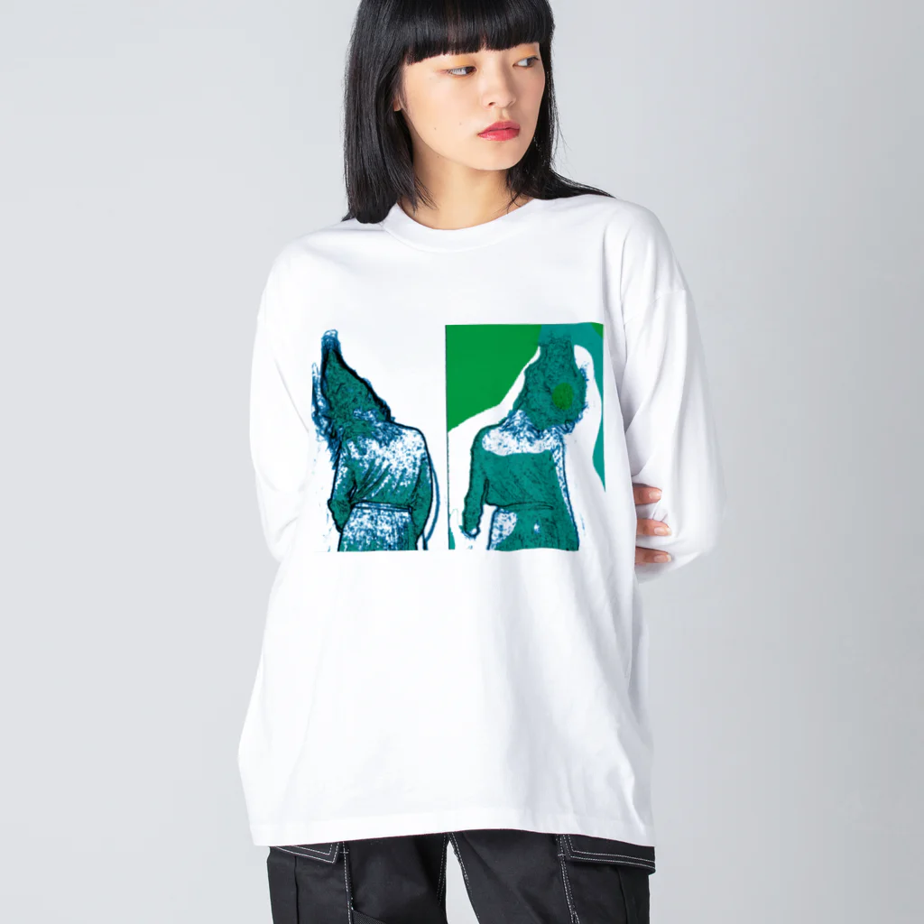 I'mバンギャルちゃんのバンギャ単独参戦 ビッグシルエットロングスリーブTシャツ