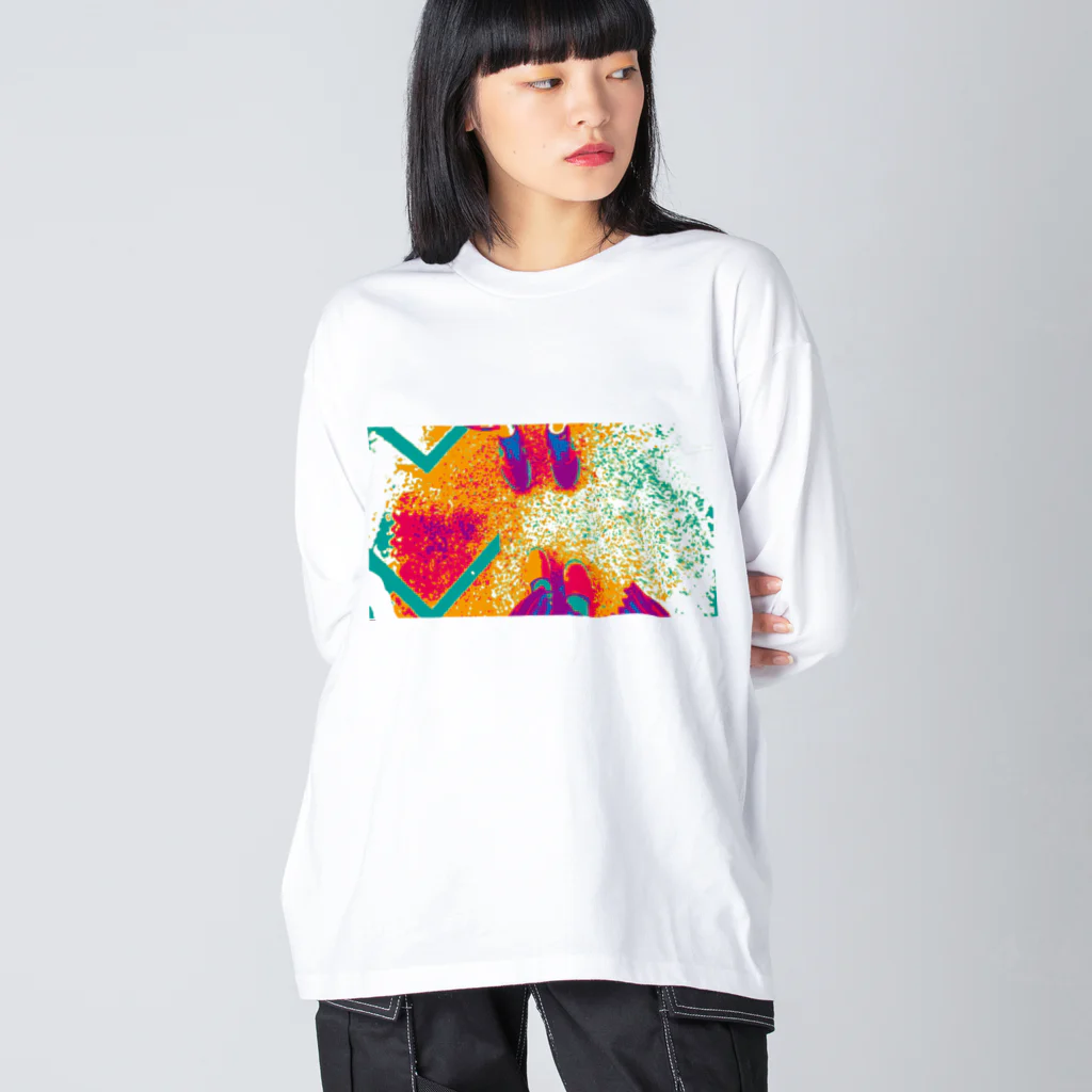 I'mバンギャルちゃんの待ち合わせ ビッグシルエットロングスリーブTシャツ