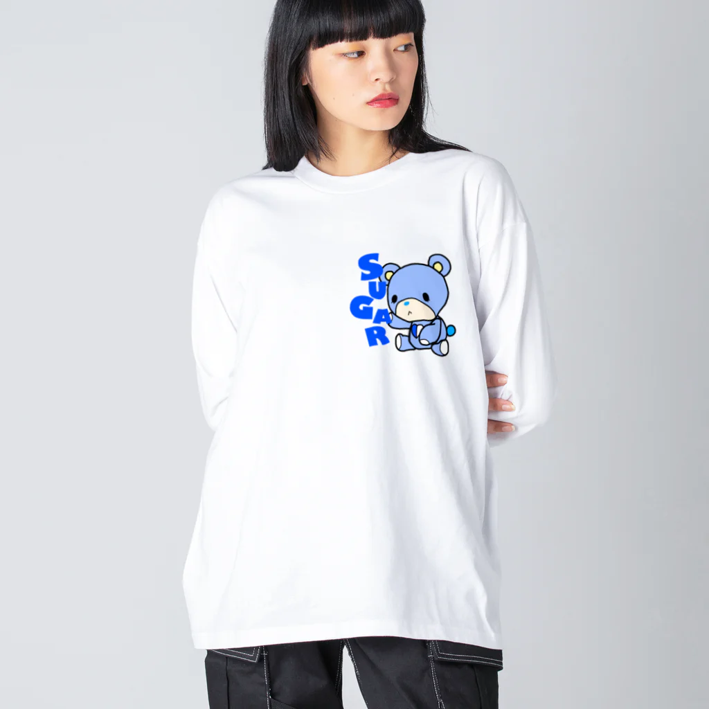 Amyuのシュガーくん ビッグシルエットロングスリーブTシャツ