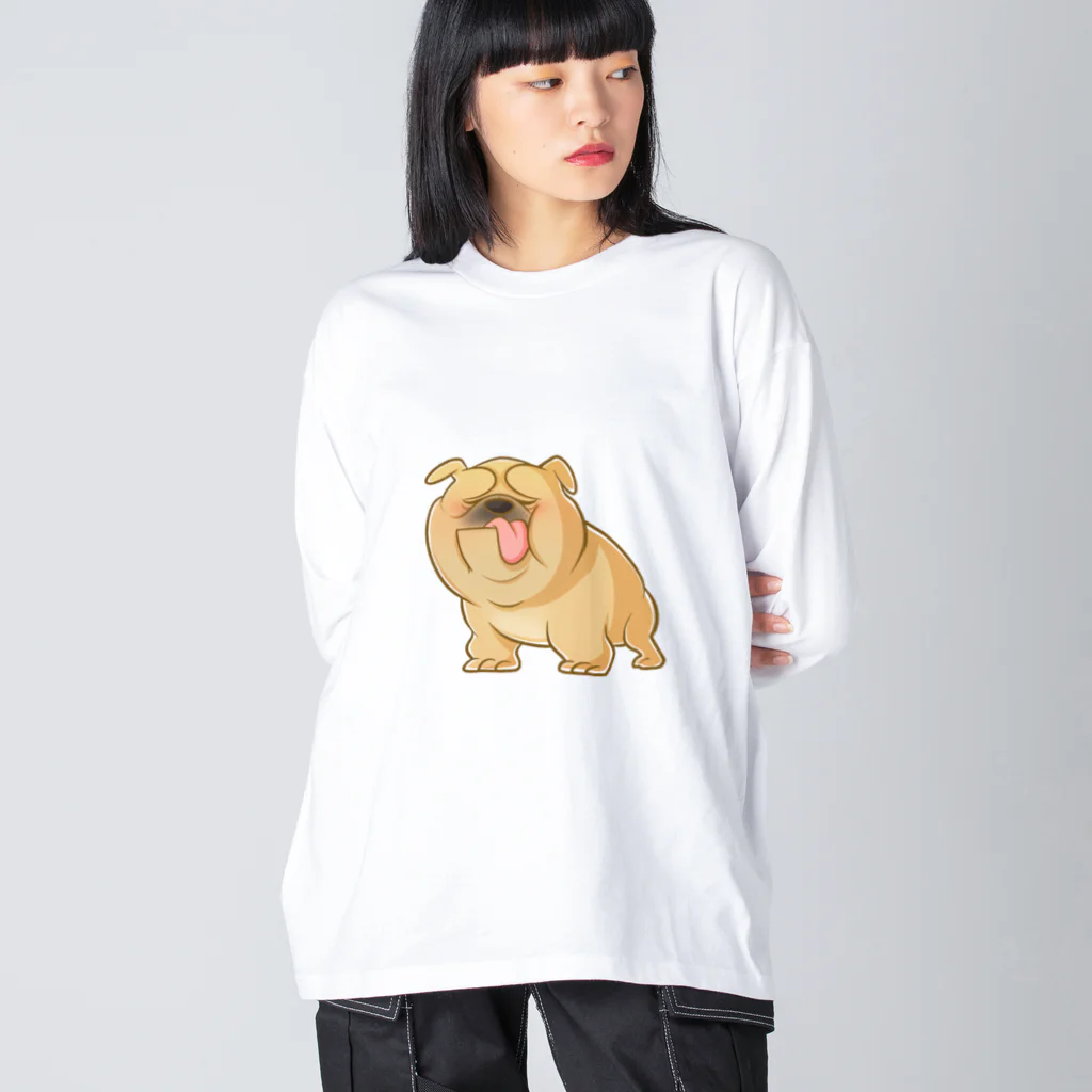 ★ＭＩＨＯ★artのポチャブルちゃん（黄） Big Long Sleeve T-Shirt