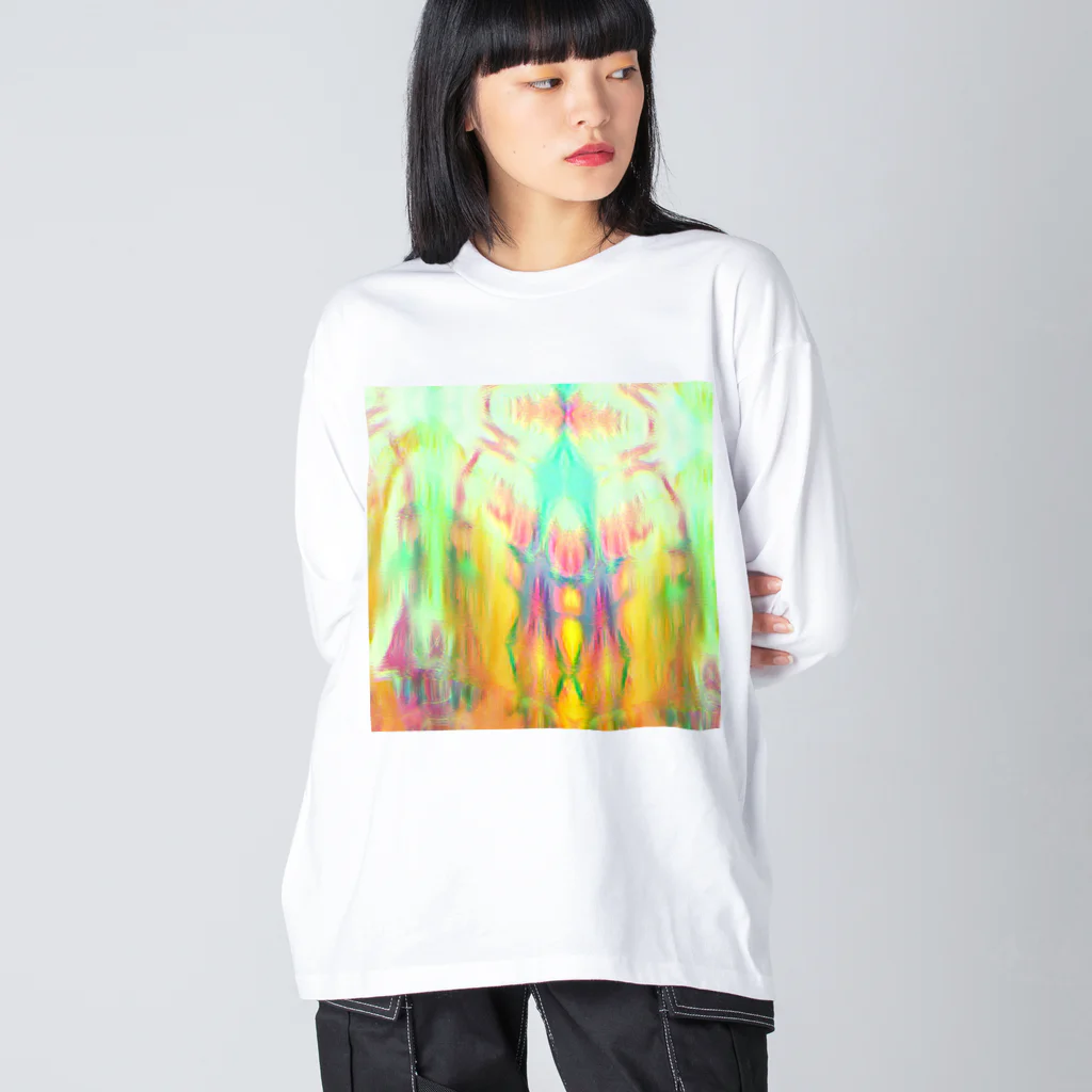 egg Artworks & the cocaine's pixの『βµ†×2eЯfly É∬ec☦』 Big Long Sleeve T-Shirt