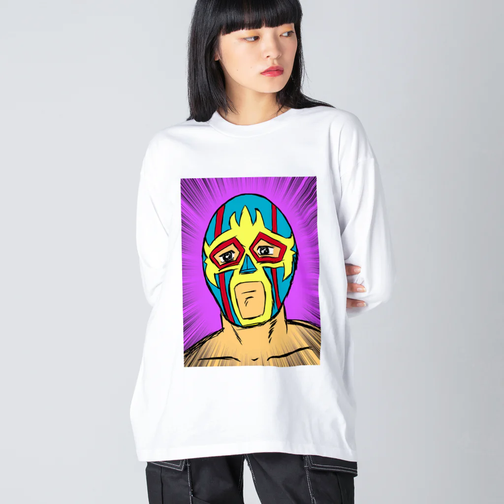 もも3つのエル・アディオス Big Long Sleeve T-Shirt