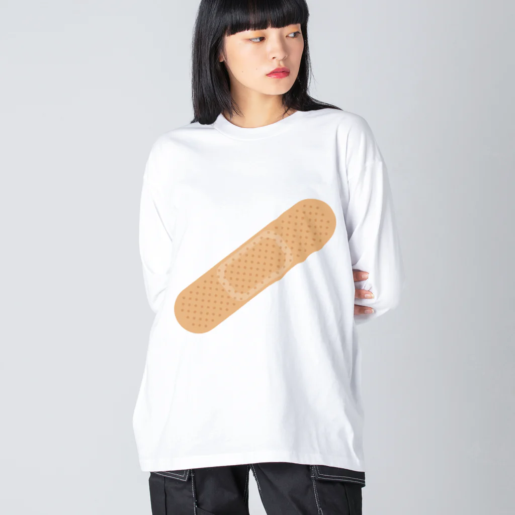 kimchinの絆創膏 Big Long Sleeve T-Shirt