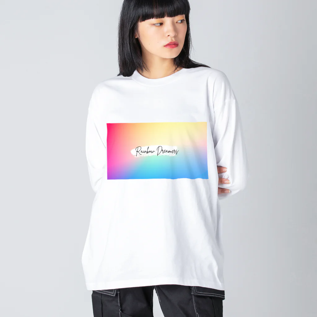 yumi81japanのRainbowDreamers ビッグシルエットロングスリーブTシャツ