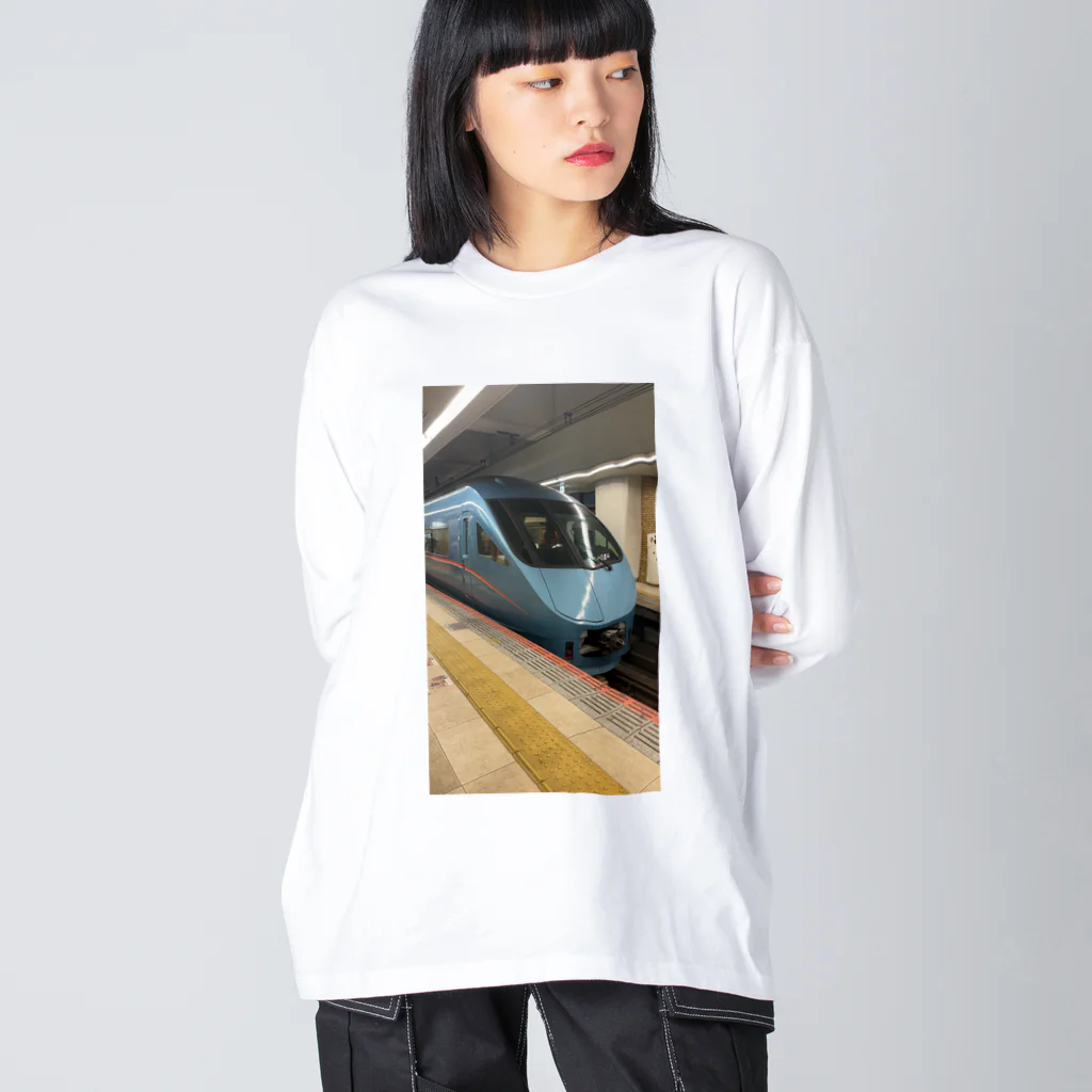 バラエティーショップのロマンスカー ビッグシルエットロングスリーブTシャツ