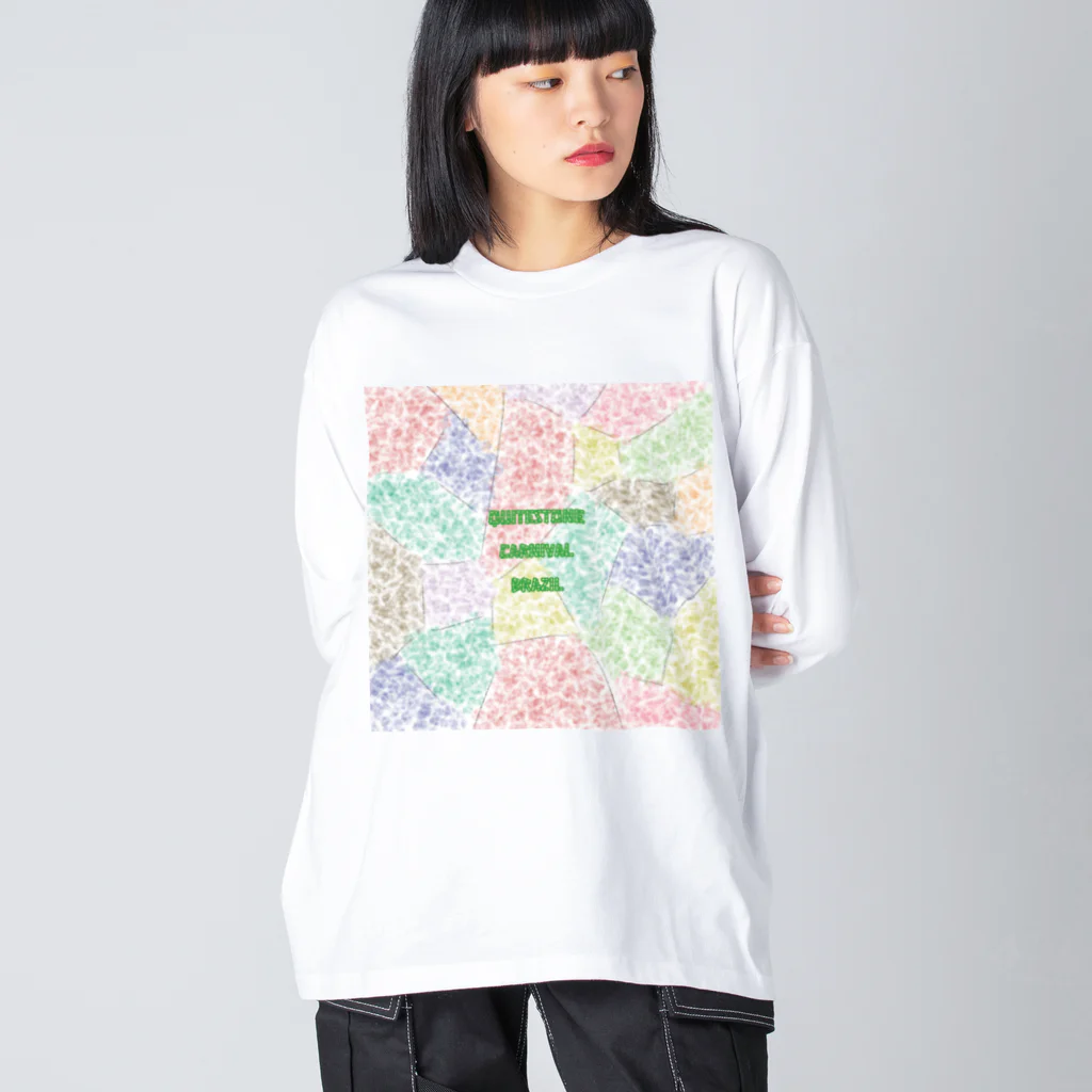 LeafCreateのQuiteStoneCarnivalBRAZIL Big Long Sleeve T-Shirt