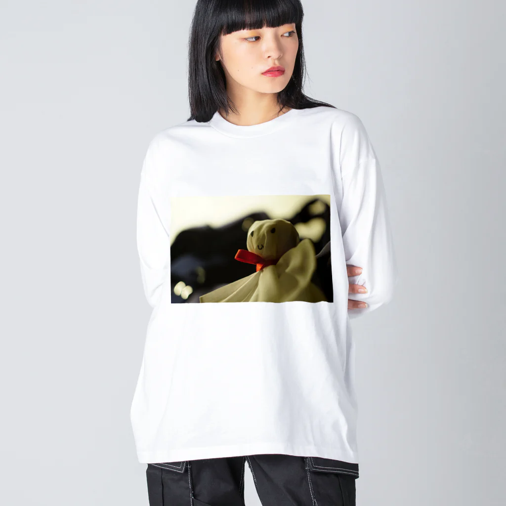 面白Tシャツ専門店の晴れるよ！ Big Long Sleeve T-Shirt