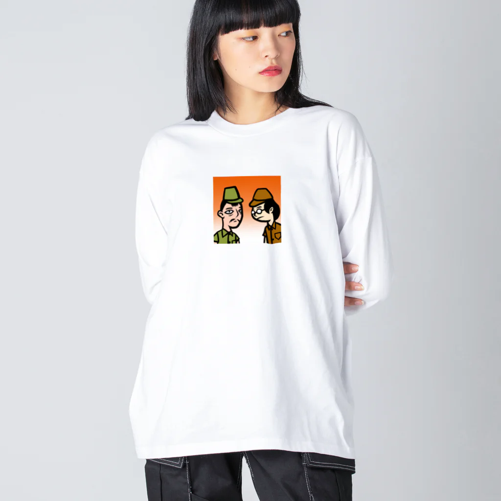 日高げのむの日本兵の夕暮れ Big Long Sleeve T-Shirt