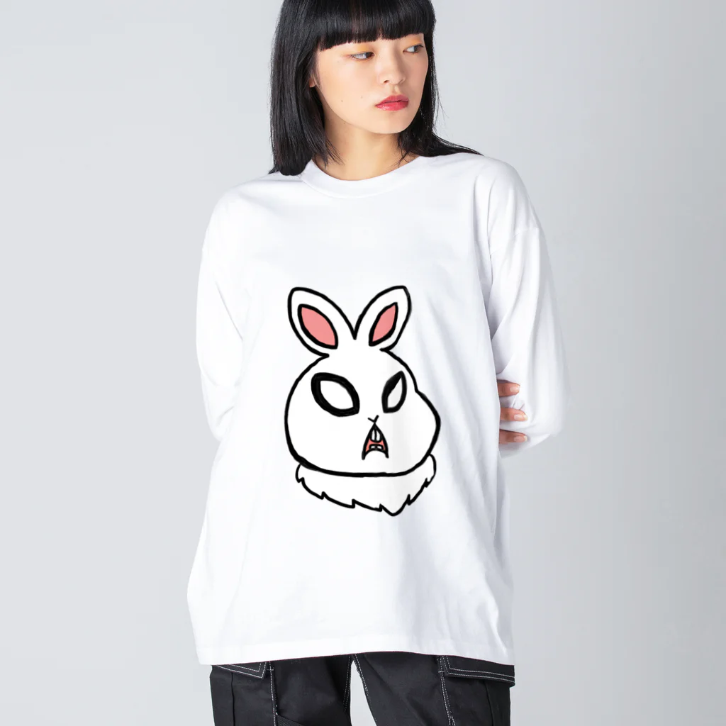 あやしいおばさん くろまめさんのほとちゃん（単品） Big Long Sleeve T-Shirt