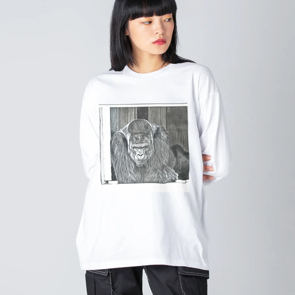 アレックス⚽🏀🍣のシャバー○ 🦍 Big Long Sleeve T-Shirt