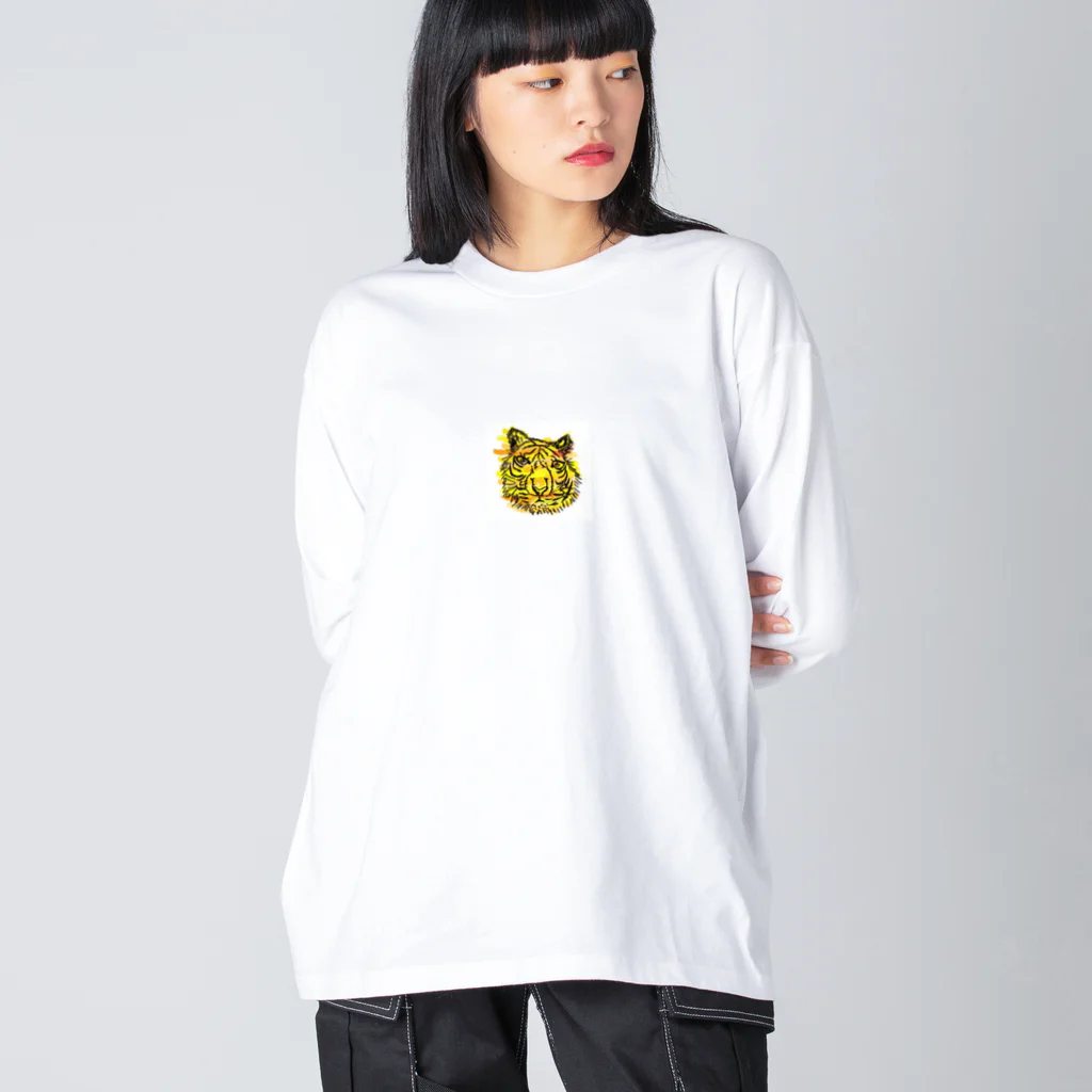 yaaaasi0721のGOIのトラ Big Long Sleeve T-Shirt