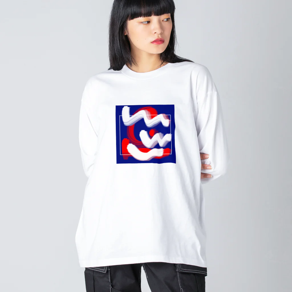 inko andの勢い Big Long Sleeve T-Shirt