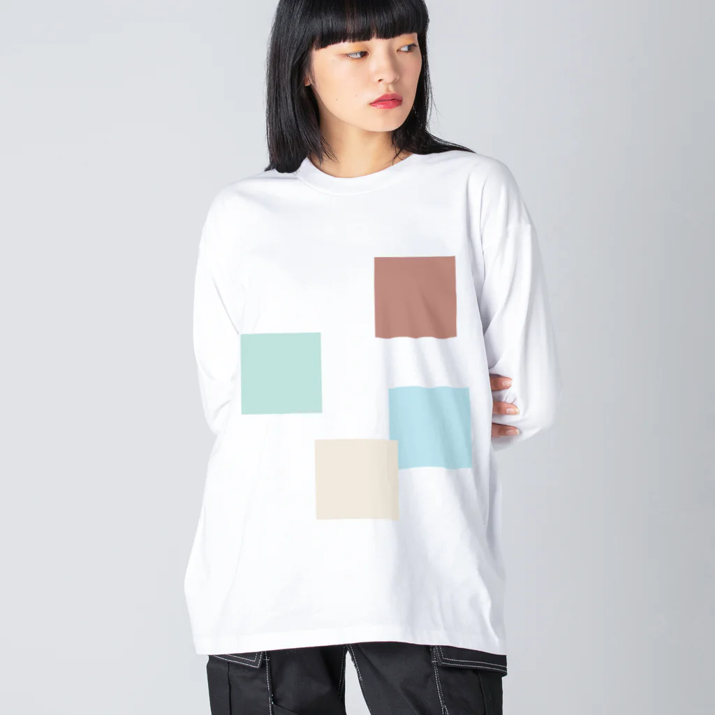 SlackerのCUBE ビッグシルエットロングスリーブTシャツ