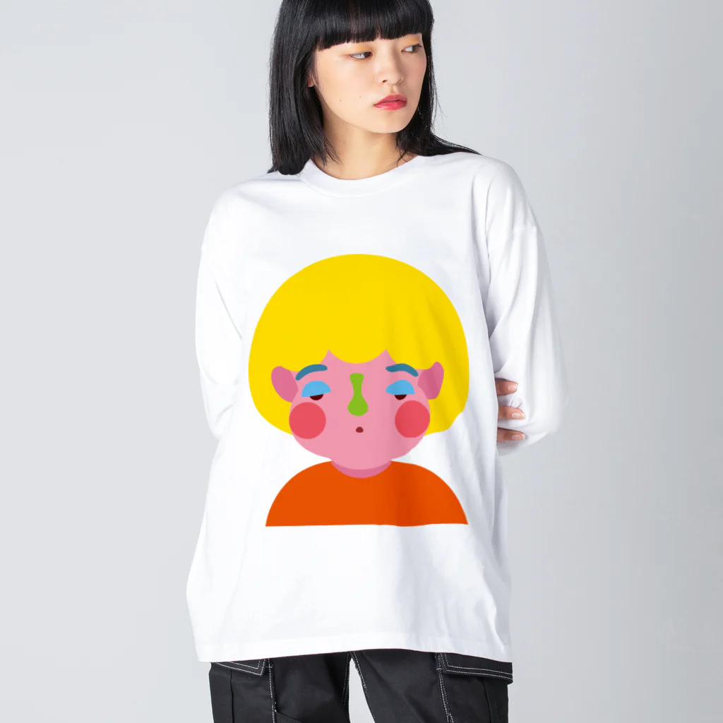 Hinaのぼけっとガール Big Long Sleeve T-Shirt