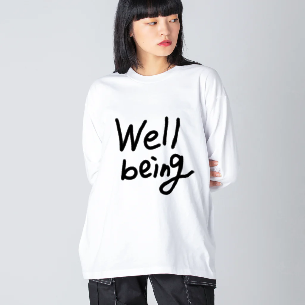 うぇるびーいんぐのwell-being ビッグシルエットロングスリーブTシャツ