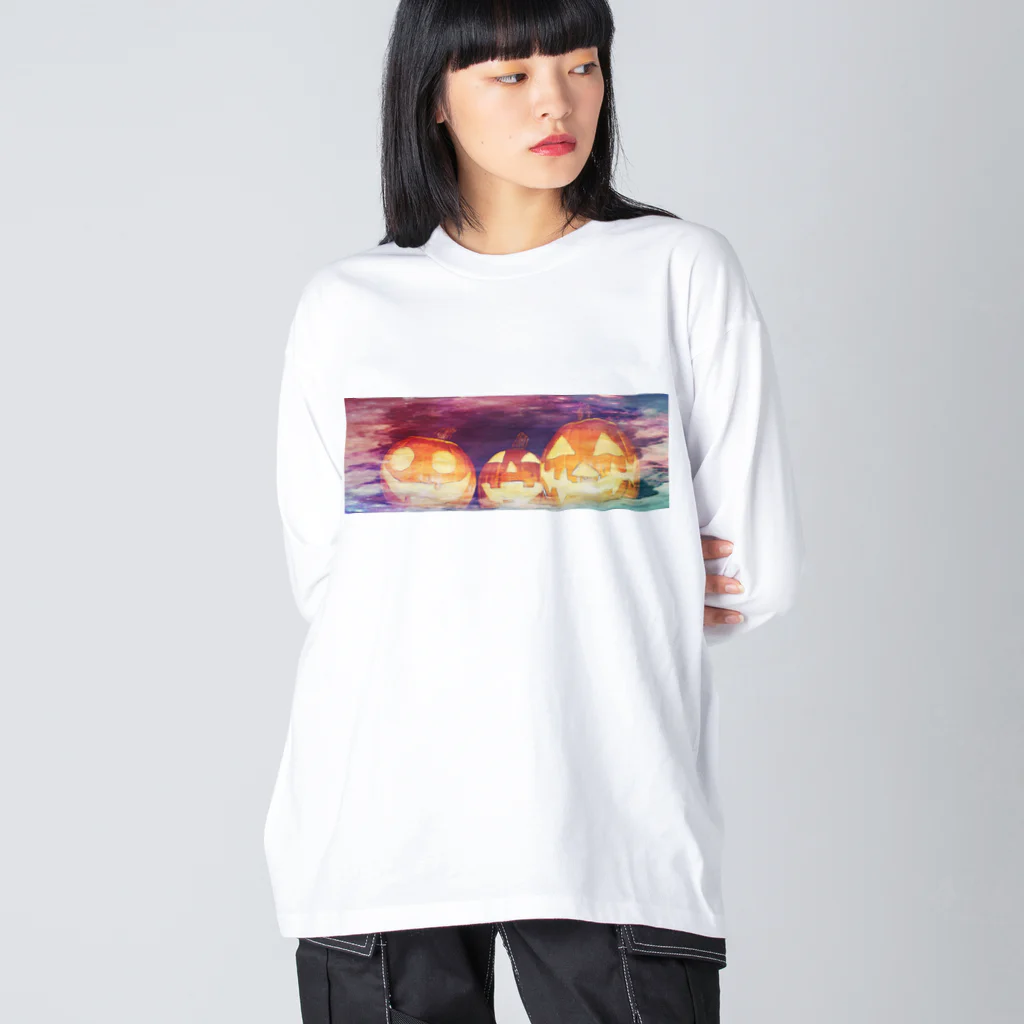 DOGY DOGYのハロウィン Big Long Sleeve T-Shirt