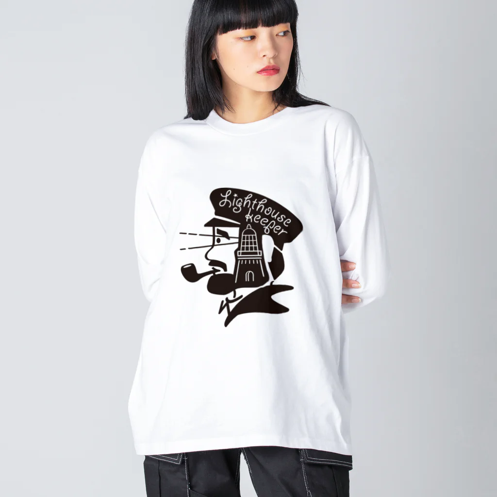 SESTA SHOPの灯台守 Big Long Sleeve T-Shirt