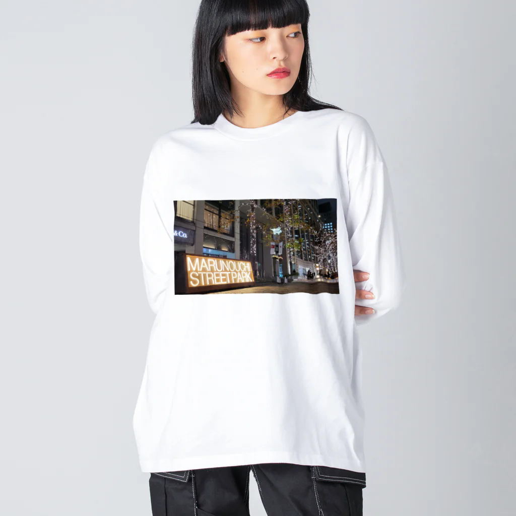 八朔のMARUNOUCHI Big Long Sleeve T-Shirt
