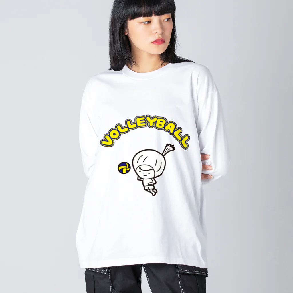 きくのらくがきのバレーボール　きく Big Long Sleeve T-Shirt