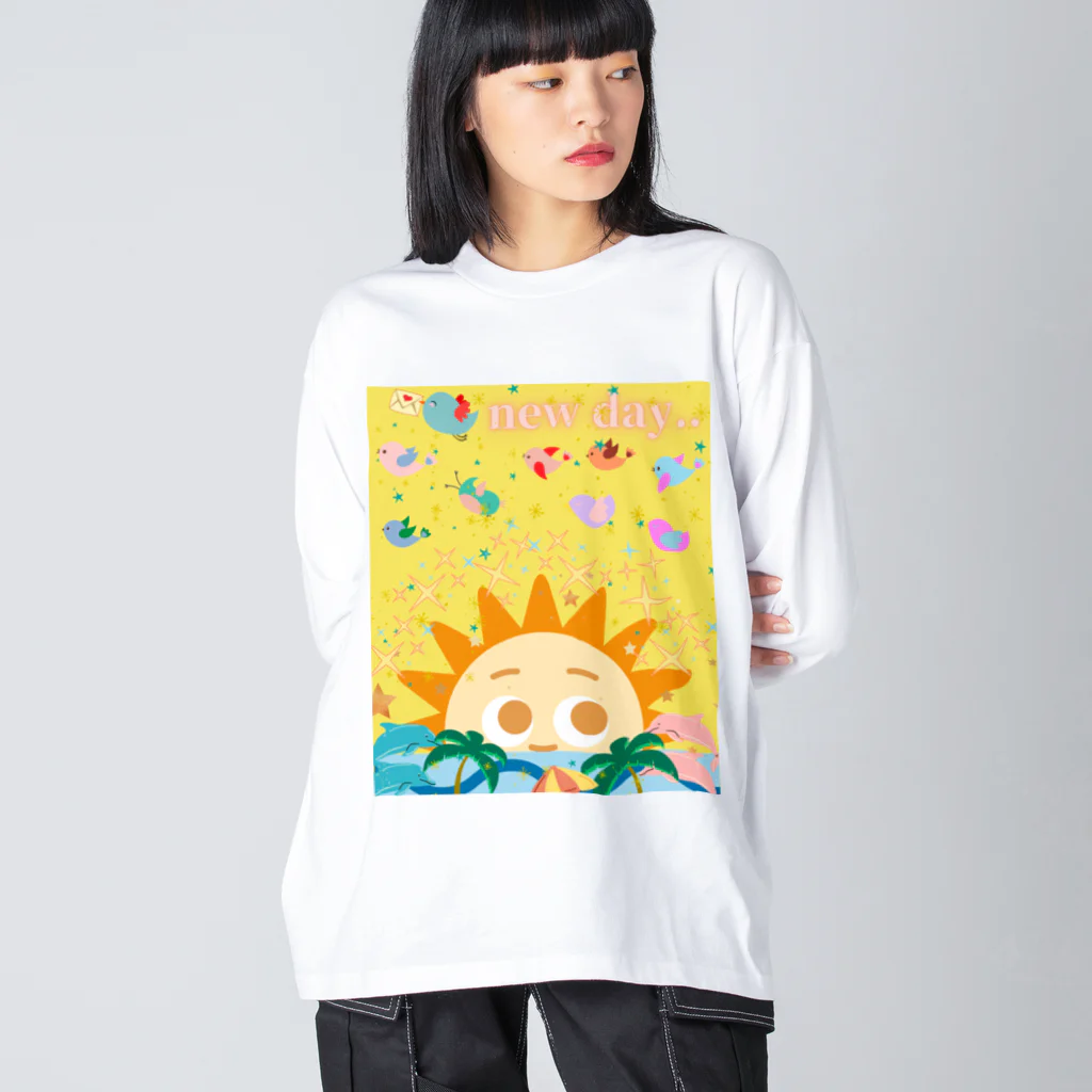 IzumiracleのNew Day Big Long Sleeve T-Shirt