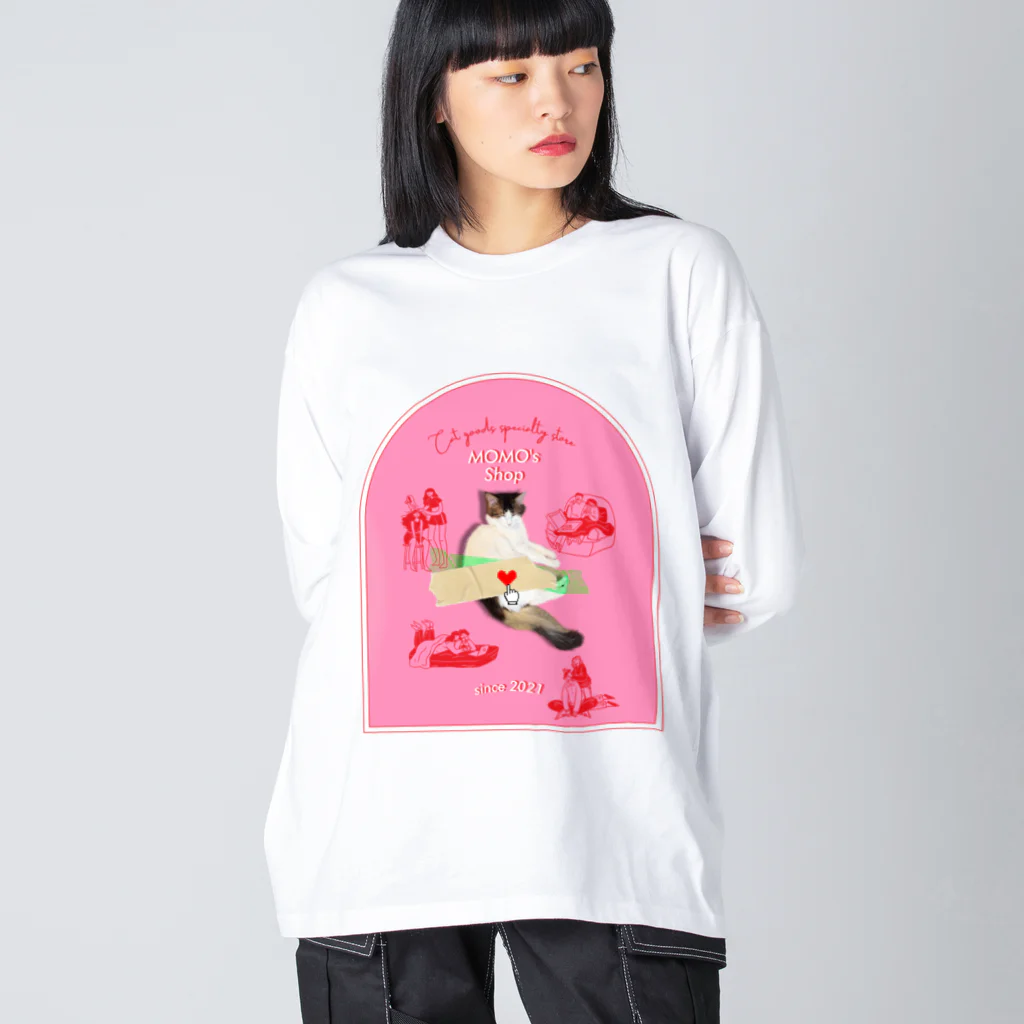 𝙈𝙊𝙈𝙊'𝙨 𝙎𝙝𝙤𝙥のMOMO's Shop@2022 ビッグシルエットロングスリーブTシャツ