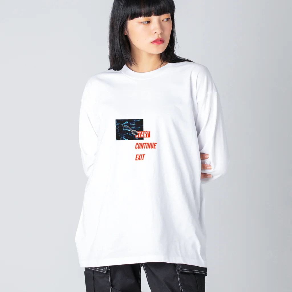 SEVEN7のnew game Big Long Sleeve T-Shirt