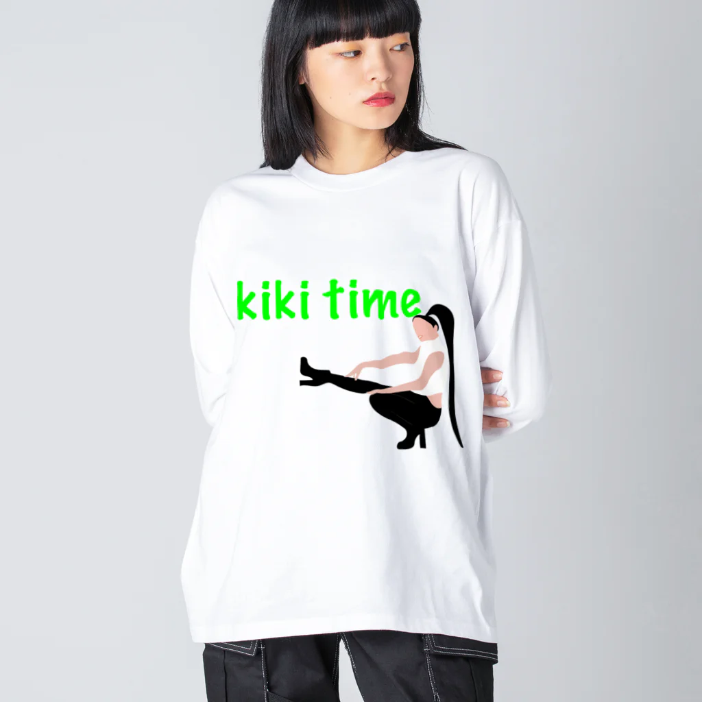 RainbowTokyoのkiki time ビッグシルエットロングスリーブTシャツ