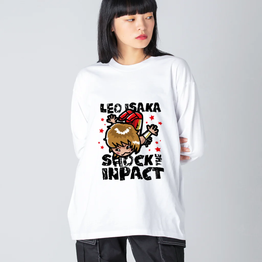 井坂レオ/Leoisakaの井坂レオ2022 new グッズ Big Long Sleeve T-Shirt