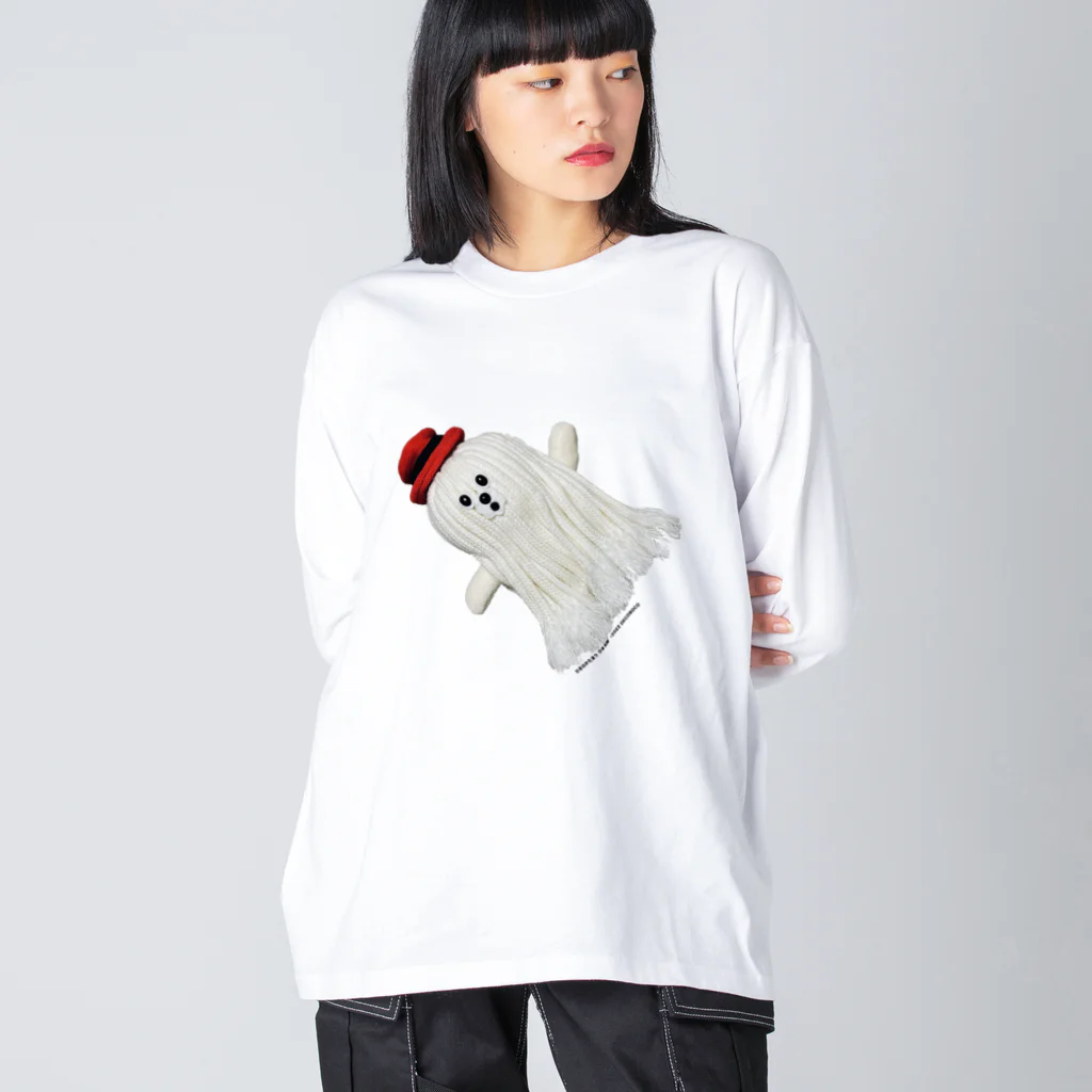 凸凹ショップのひまのかたまり ひま太郎 ひも犬の「いえーい！」 Big Long Sleeve T-Shirt