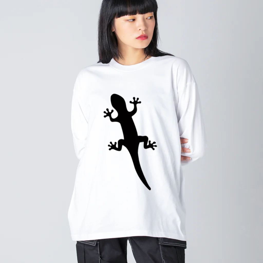 AAAstarsのヤモリ Big Long Sleeve T-Shirt