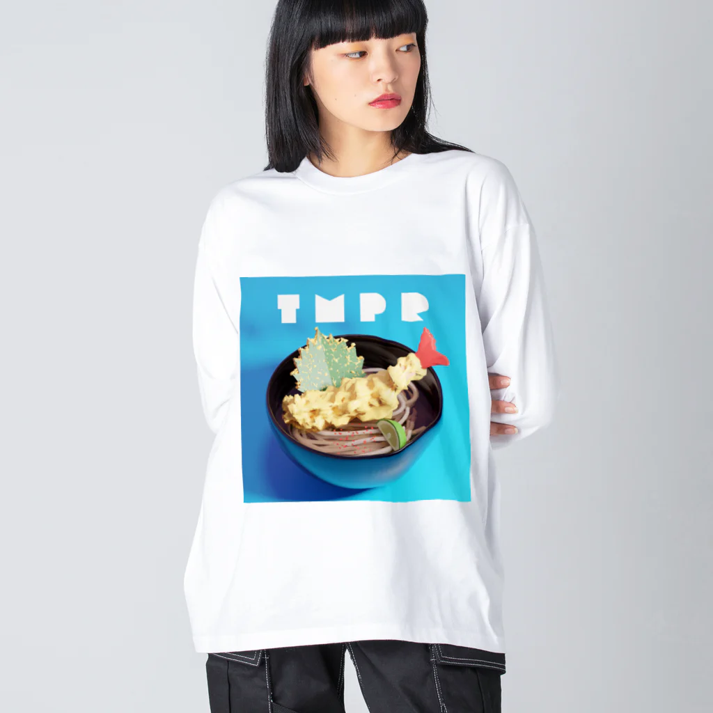 やまやのてんぷらうどん ビッグシルエットロングスリーブTシャツ