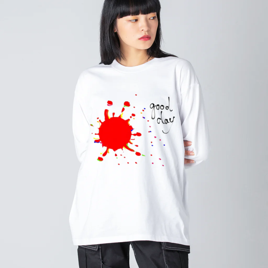 Talow Design の2022サンシャインブロークン Big Long Sleeve T-Shirt