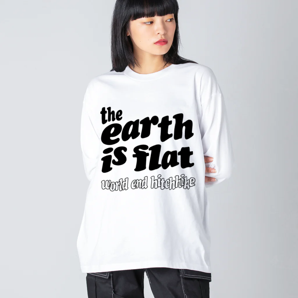 ワールドエンド ヒッチハイクのデ・ラ・アース　De La Earth ビッグシルエットロングスリーブTシャツ