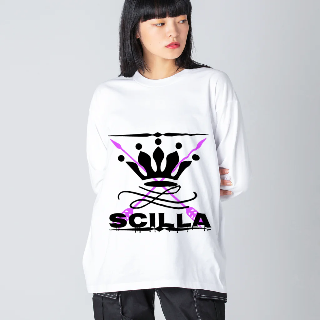 Scillaのスキルラ第1号 ビッグシルエットロングスリーブTシャツ